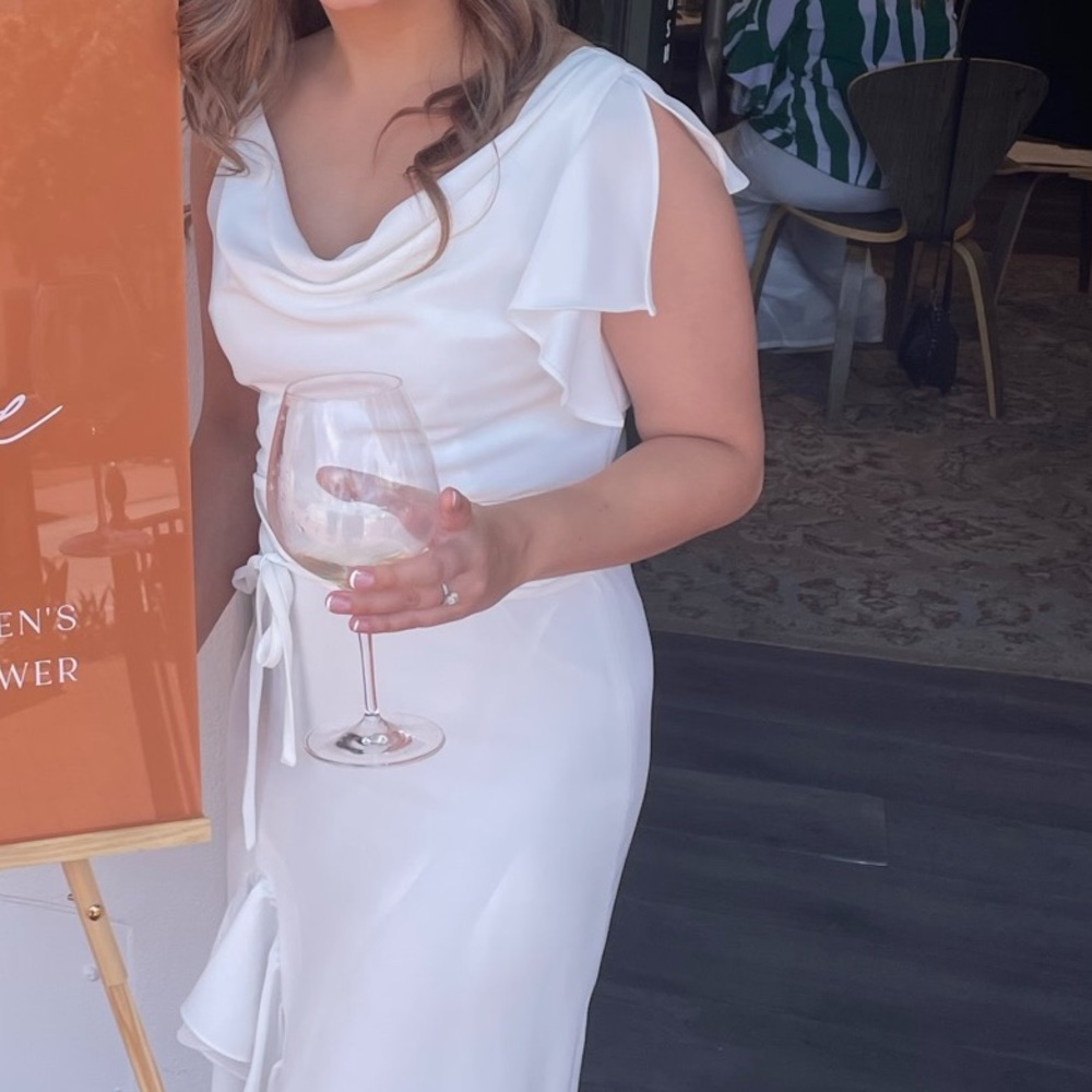 Cinq a Sept white dress